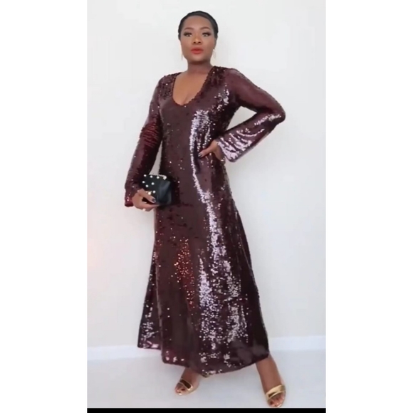 Zara Sequinned Limited Edition Dress - Picture 4 of 16